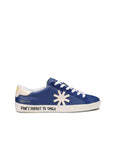 MANUEL RITZ SS24 SNEAKERS 'DON'T FORGET TO SMILE' AZZURRO