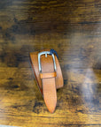 GIANNI FRANCO CINTURA ARTIGIANALE IN PELLE - ART. 0025 CUOIO