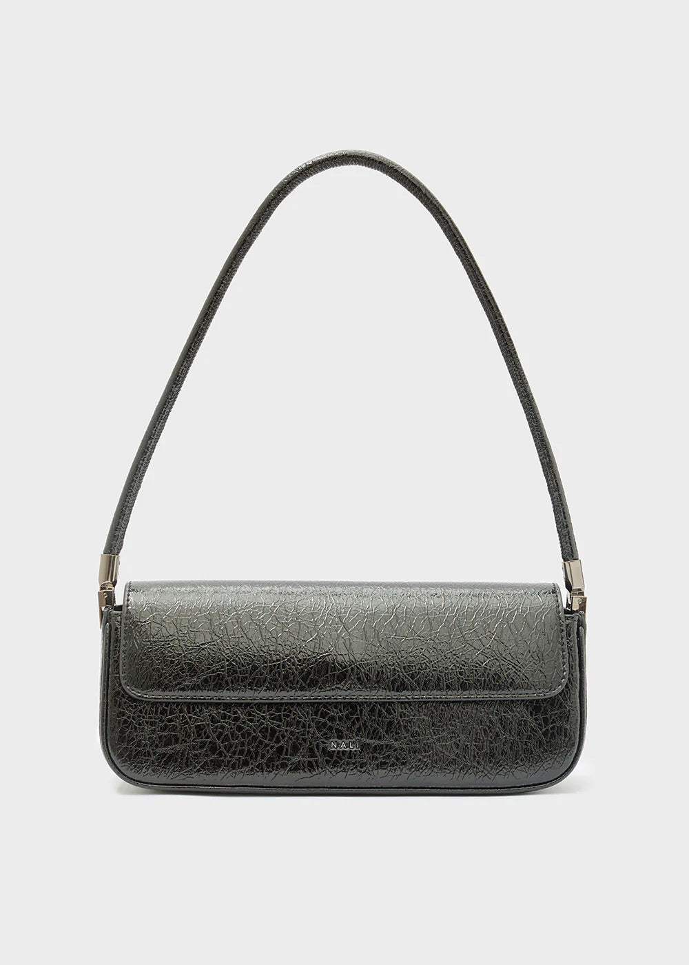 BORSA NAOMI A SPALLA NERO - NALI' - Marcello Fontana Shop