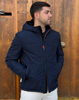 Giubbotto AURELIO Velour - Dark blue - SUNS