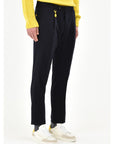 MANUEL RITZ PANTALONE PINCES SLIM IN LANA MERINOS EXTRAFINE REID & TAYLOR STRETCH - Marcello Fontana Shop