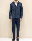 Manuel Ritz Completo Overshirt/Pantalone in cotone / Blu