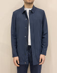 SUNS Trench Uomo Burbo Stretch - Dark Blue