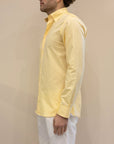 Camicia Button Down Giallo – Mussola di Cotone