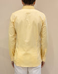Camicia Button Down Giallo – Mussola di Cotone