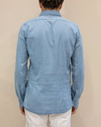 Camicia in 100% cotone Chambray Heritage