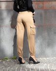 RELISH PANTALONE TECLA TABACCO