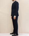 Manuel Ritz Abito Doppiopetto A3378 Navy