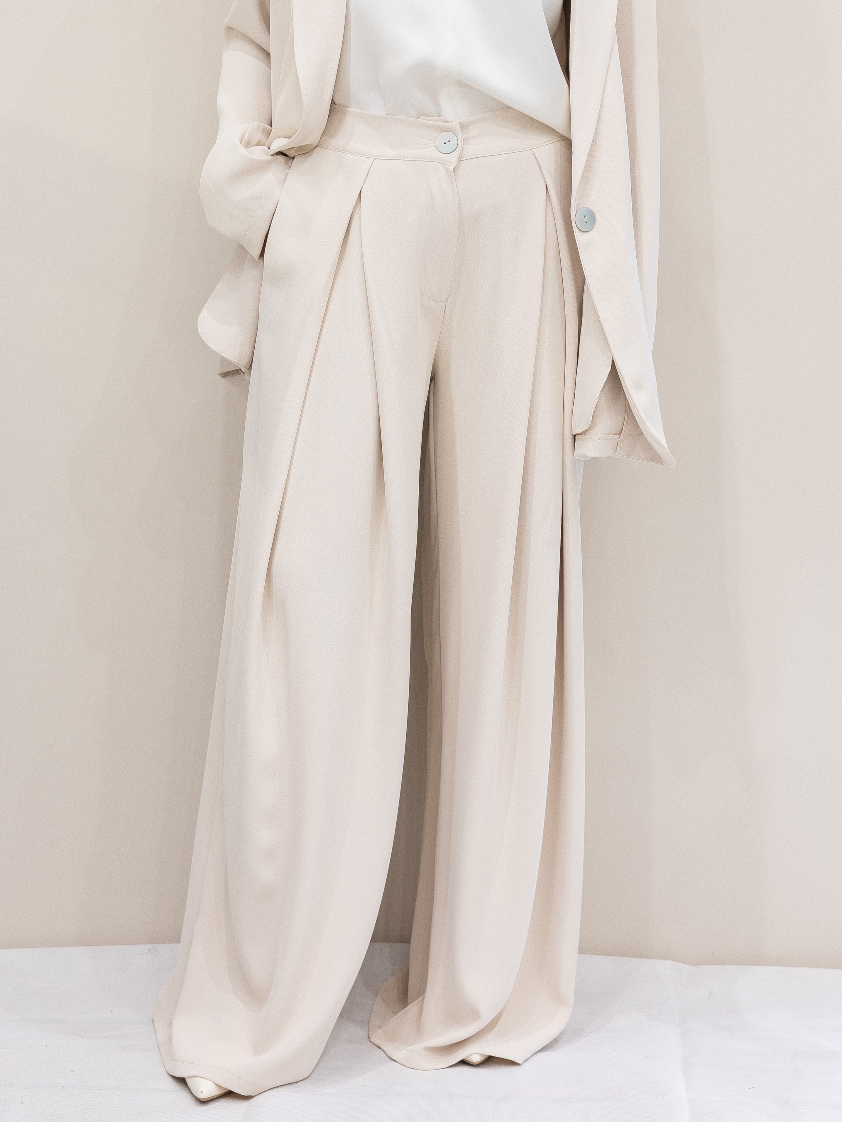 Tailleur Giacca + Pantalone Panna - art. 95097 / 95098