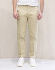 Pantalone in cotone Art. Miami 8135 capri - Beige
