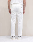 Pantalone in cotone Art. Chicago 8135 - Bianco