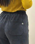 FW25 TELERIA ZED PANTALONE NAMI NERO