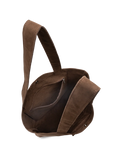 Borsa a spalla - Suède Kba colore Marrone  - LANCASTER