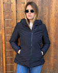 Giubbotto AURELIA Velour - Black - SUNS