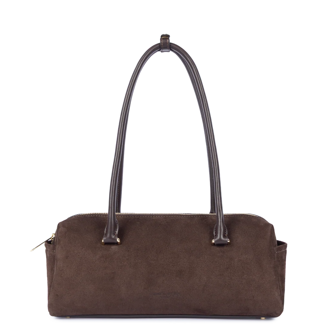 Borsa rettangolare - Svedese Cube Suède Marrone - LANCASTER