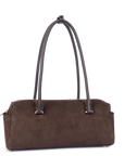 Borsa rettangolare - Svedese Cube Suède Marrone - LANCASTER