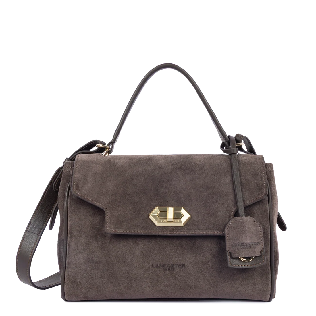 Borsa a mano - Suède Grace colore Marrone - LANCASTER