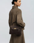 Borsa a mano - Suède Grace colore Marrone - LANCASTER