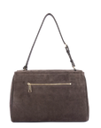 Borsa shopping grande a spalla - Suède Grace colore Marrone - LANCASTER