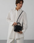Mini borsa a mano – Donna Cube colore Nero - LANCASTER