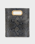 BORSA NOIR A MANO + TRACOLLA - BLU - NALI'