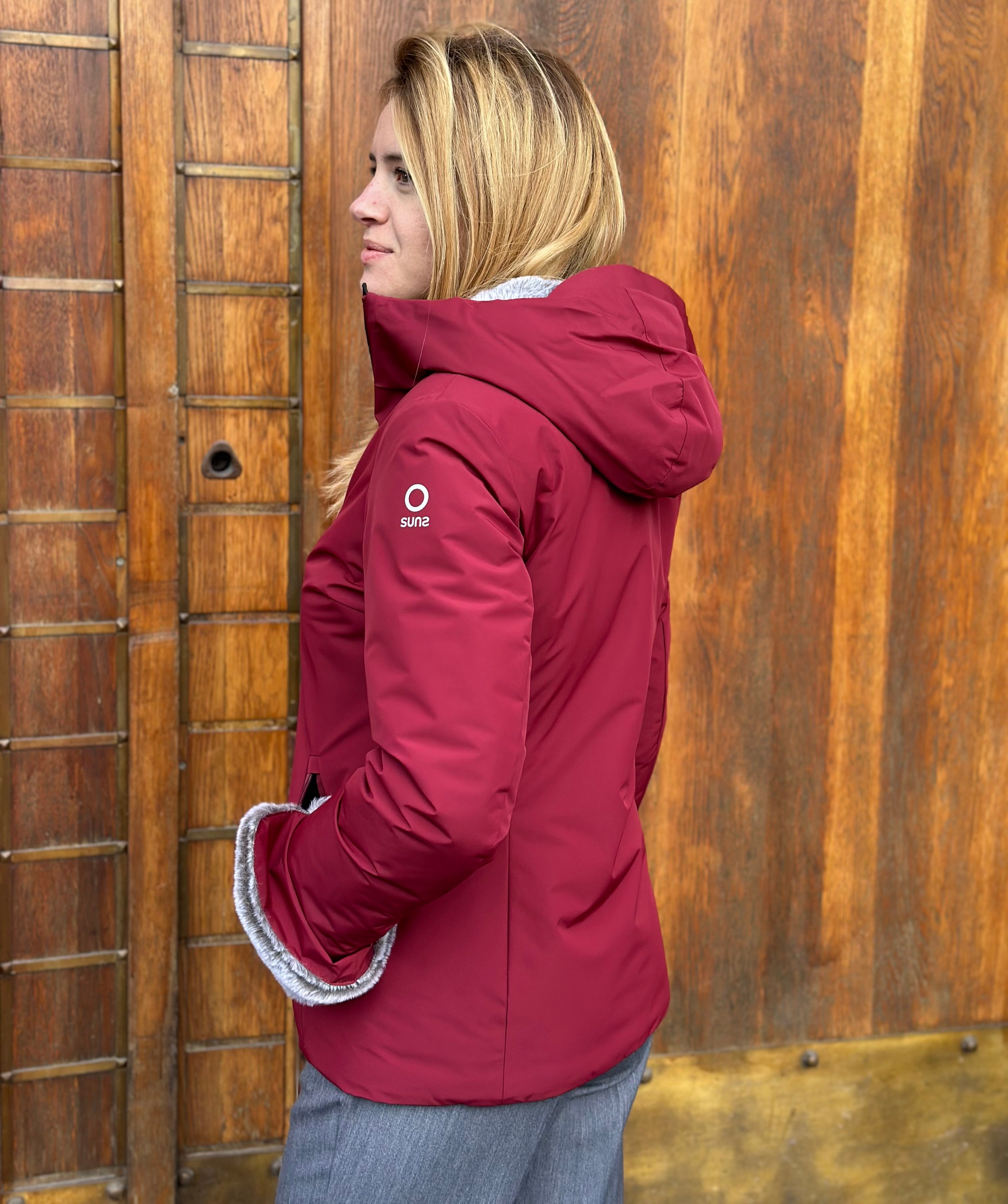 GIUBBOTTO ALYA FUR CHERRY - SUNS