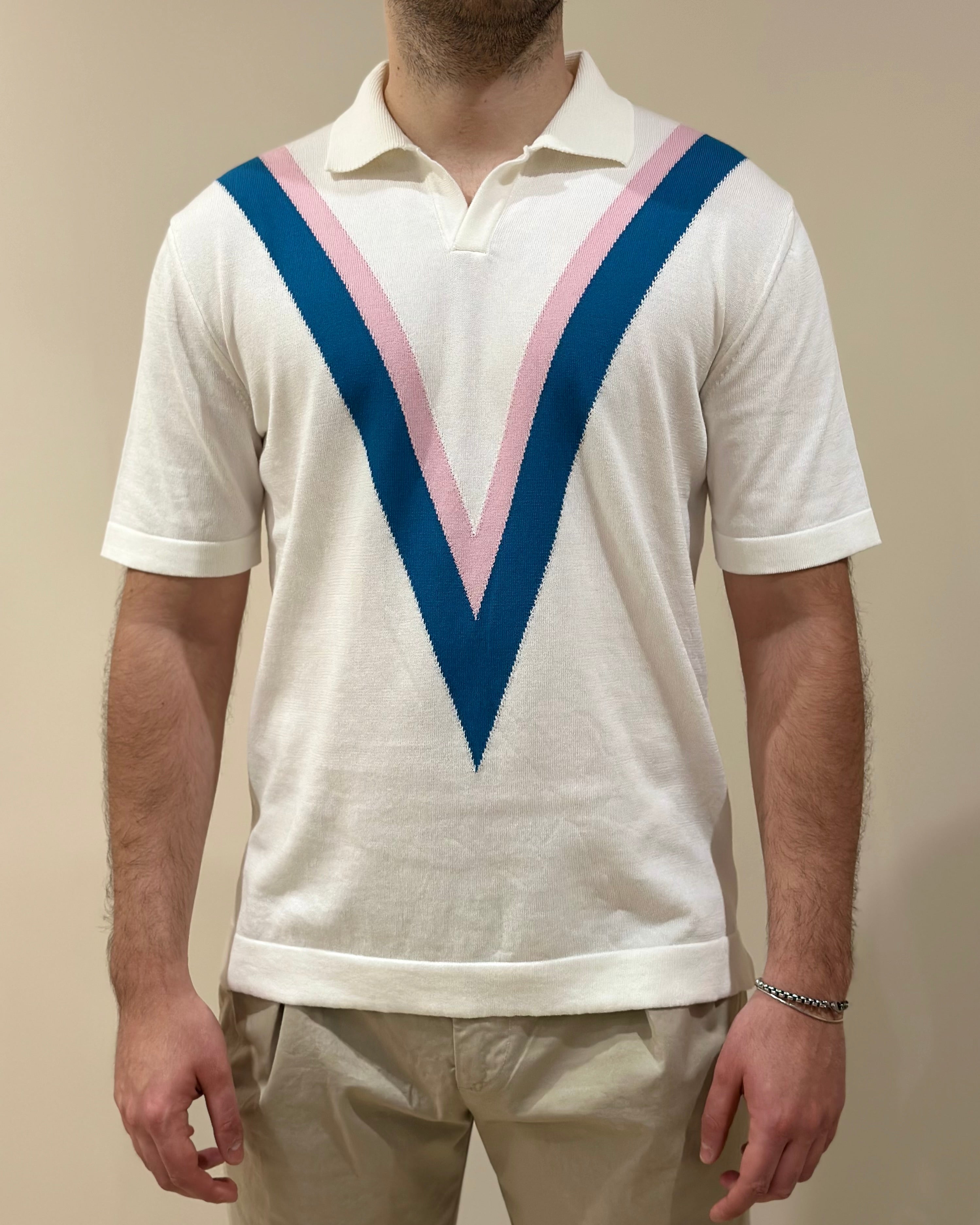 Gallia Polo Swall Bianco