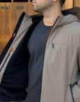 Giubbotto AURELIO Velour - Fossil - SUNS