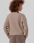 Maglione a collo tondo in maglia a coste Light cam - cod. 556BAZU235_06 - SURKANA