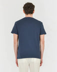 MANUEL RITZ SS24 T-SHIRT BASIC BLU