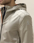 SUNS Giubbotto Uomo Flaminio Micro con cappuccio - BEIGE