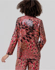 Blazer con paillettes e stampa floreale Multicolor - cod. 566SALI326_95 - SURKANA