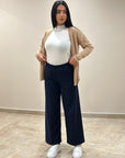 FW25 TELERIA ZED PANTALONE NAMI BLU