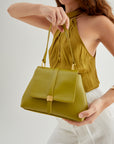 NALI' SS24 BORSA A SPALLA CARRIE  SMALL VERDE