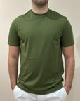 SUNS T-SHIRT PAOLO BASIC OLIVE