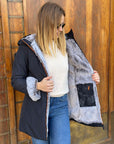 Giubbotto MARMOLADA Fur - Black - SUNS