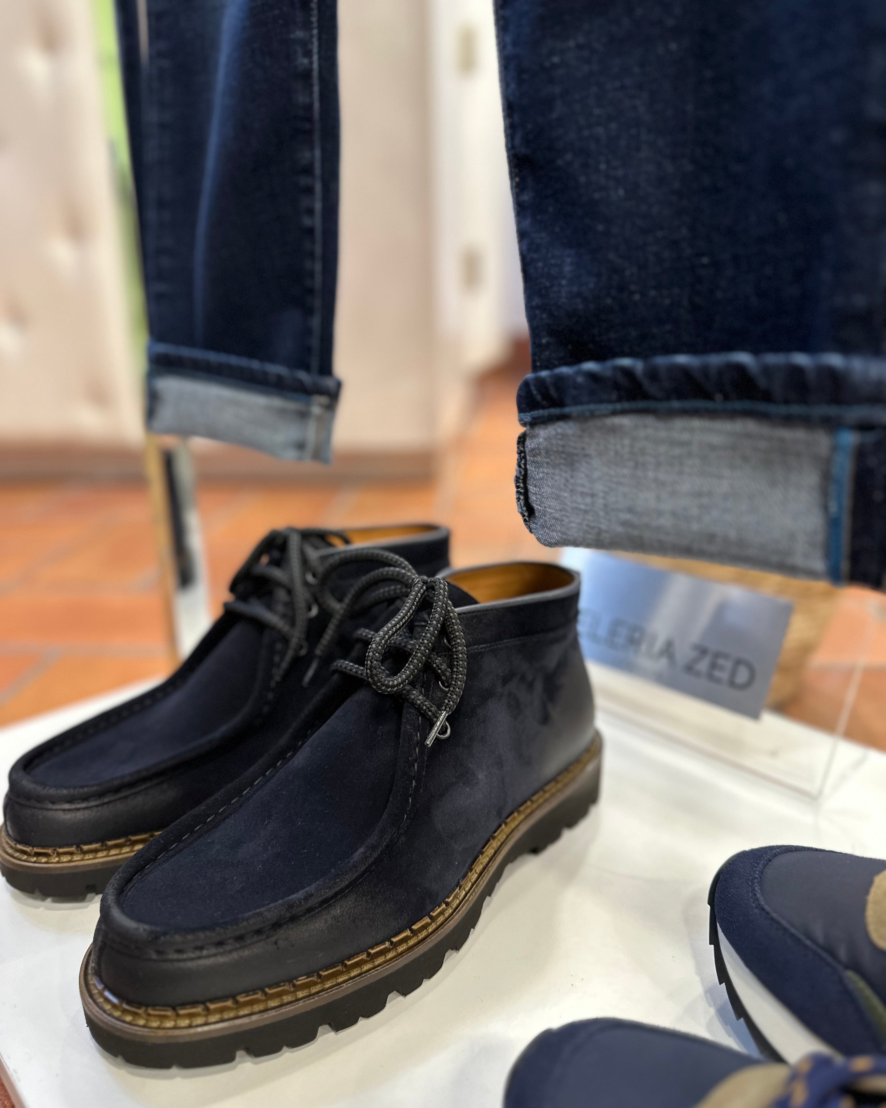 ROSSI STIVALETTO BLU - Marcello Fontana Shop