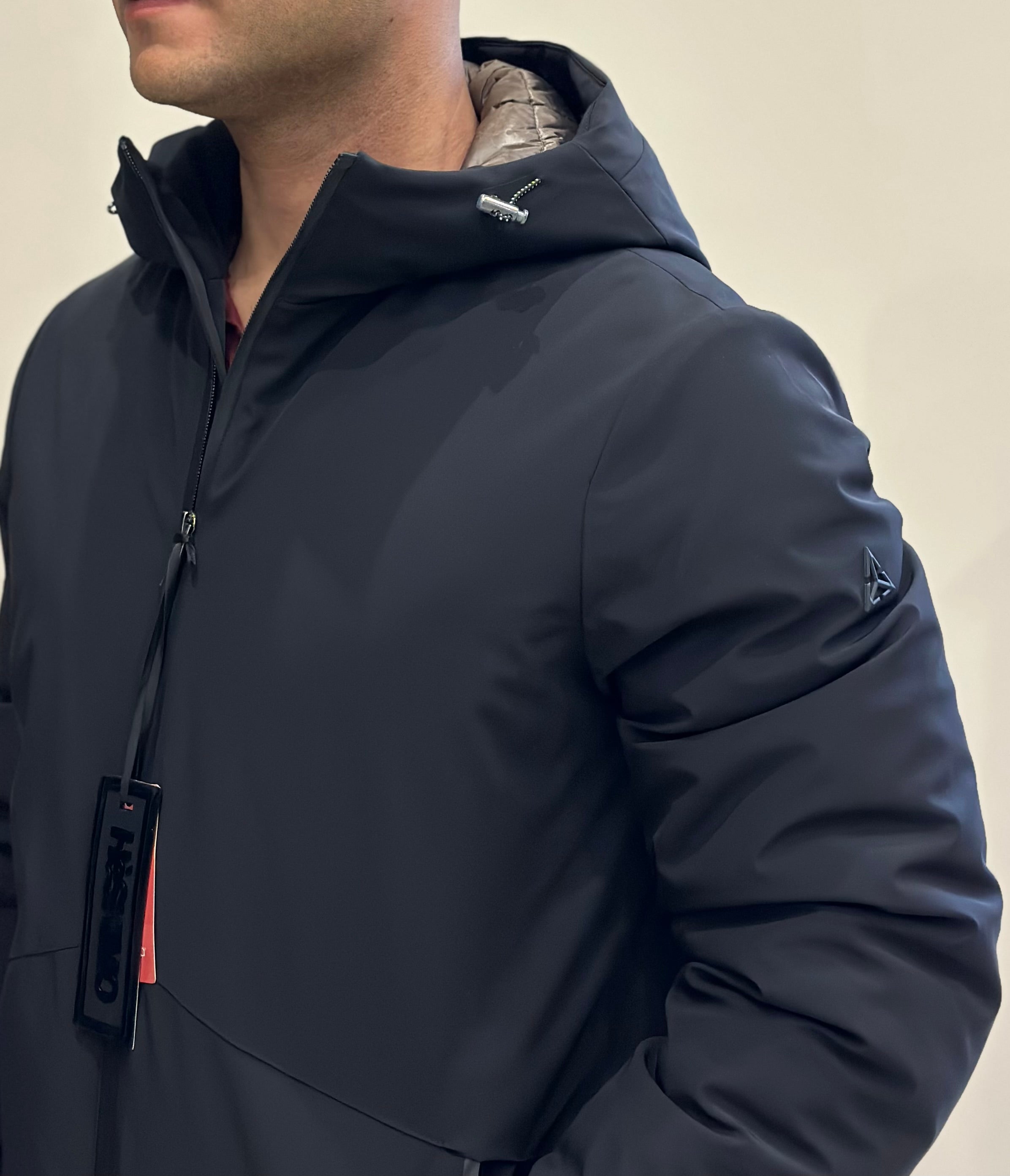 HESKIMO Giubbotto tecnico GS-TECH LUNGO  - NERO - Marcello Fontana Shop