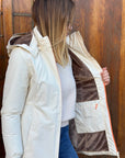Giubbotto NINA Velour - Sand - SUNS