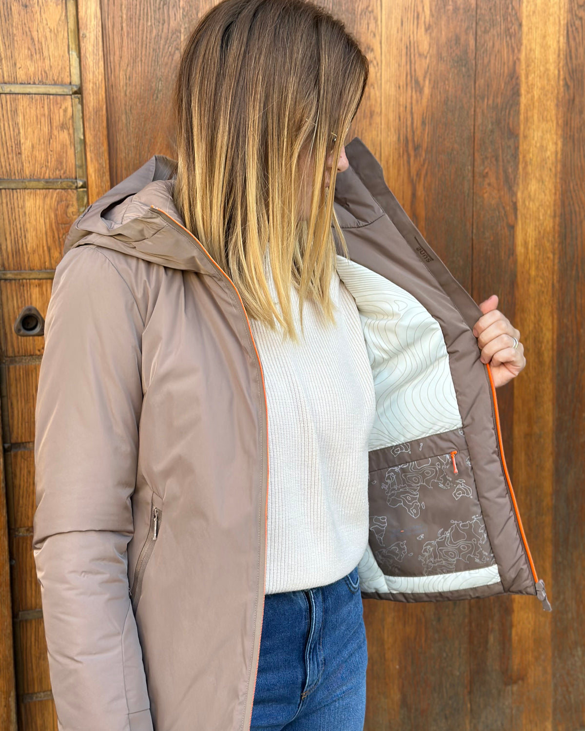 Giubbotto ALYA Padding - Fossil - SUNS