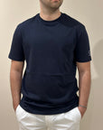SUNS T-SHIRT PAOLO BASIC DARK BLUE