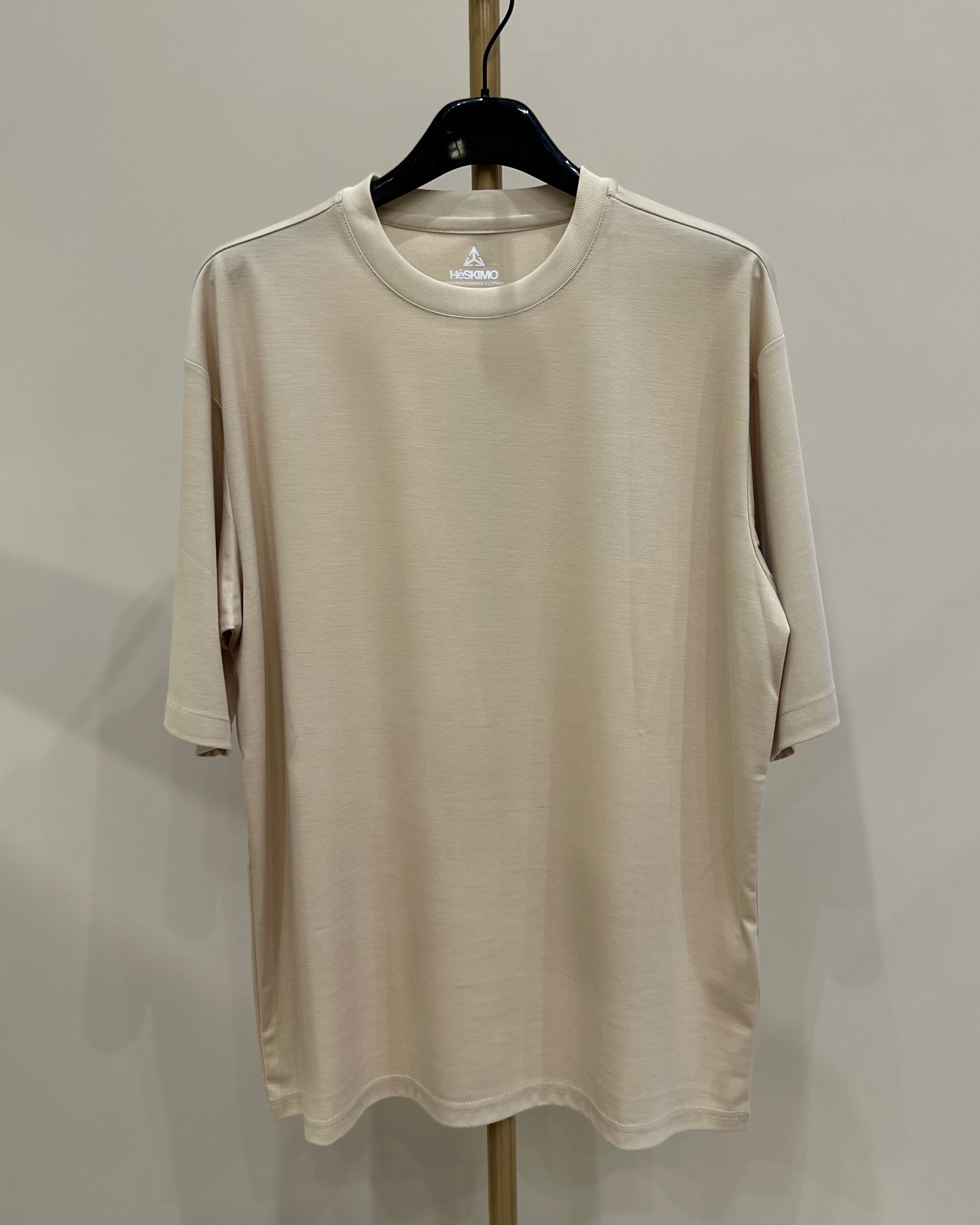 Heskimo T-SHIRT NO IRON SILK - Beige