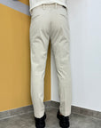 BRO SHIP PANTALONE IN COTONE PESANTE CAPRI - SABBIA - Marcello Fontana Shop