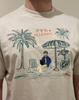T-SHIRT MR BOX CLUB SOLEIL BEIGE - cod. SS260014 IN THE BOX