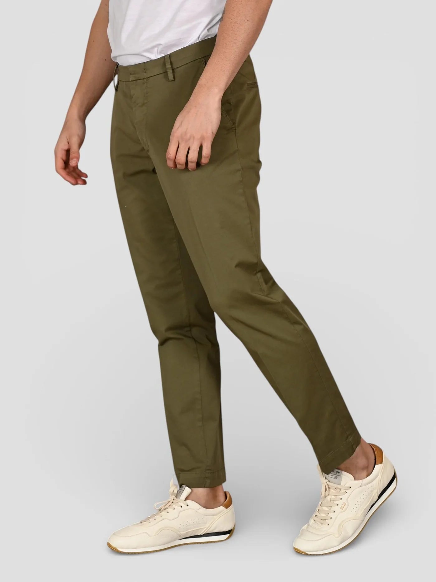Pantalone in cotone Art. Miami 8135 capri - Edera