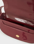 BORSA KADY A MANO + TRACOLLA BORDEAUX- NALI'
