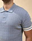 FILO & TELA POLO AZZURRO COD.M060403