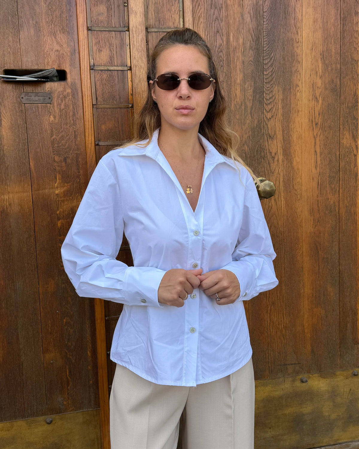 CAMICIA BIANCA - Cod.95673 - SAIPH