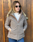 Giubbotto AURELIA Velour - Fossil - SUNS