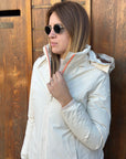 Giubbotto NINA Velour - Sand - SUNS
